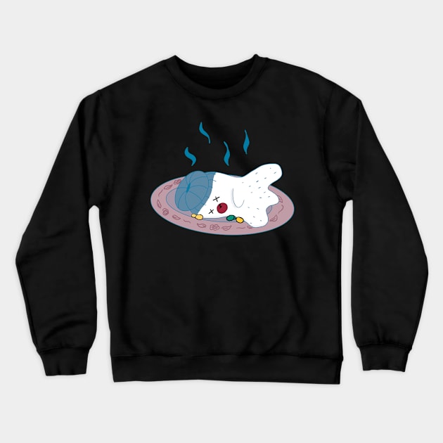 Little Ghost Roast Crewneck Sweatshirt by nathalieaynie